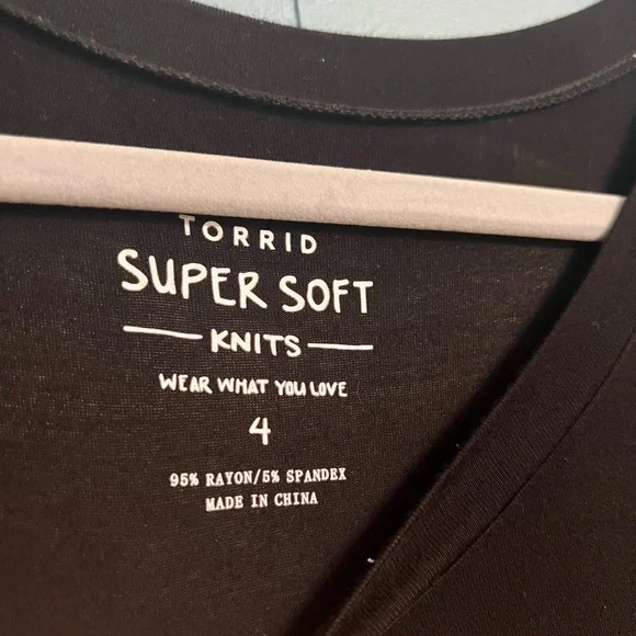 Torrid Super Soft Black Maxi Dress - Picture 6 of 6